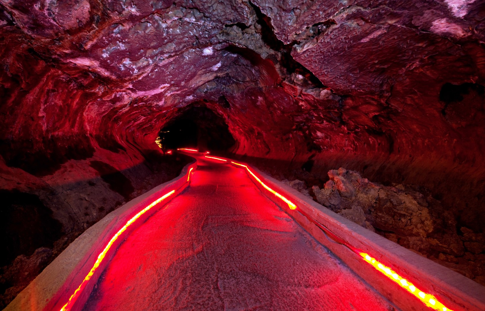 real lava caves